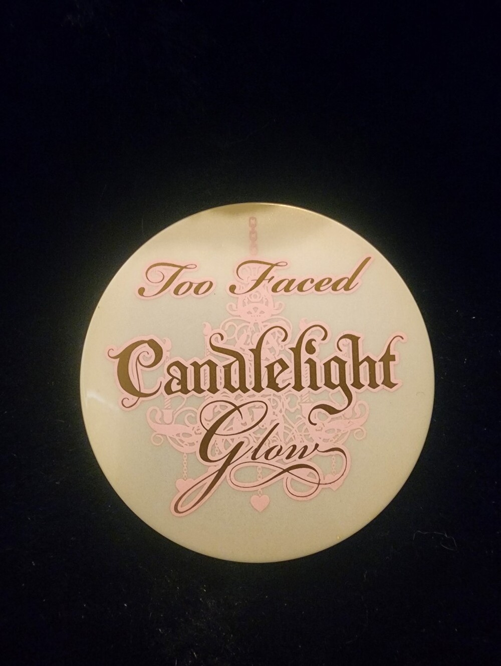 Too Faced Candlelight Glow ROSY GLOW Highlighting Powder Duo (0.35 oz.)